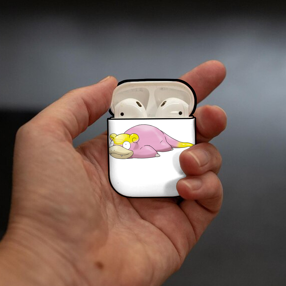 ポケットモンスター Pokémon AirPods 第2世代保護ケース ハードシェル ブラック 耐衝撃・防指紋・カラビナ付き