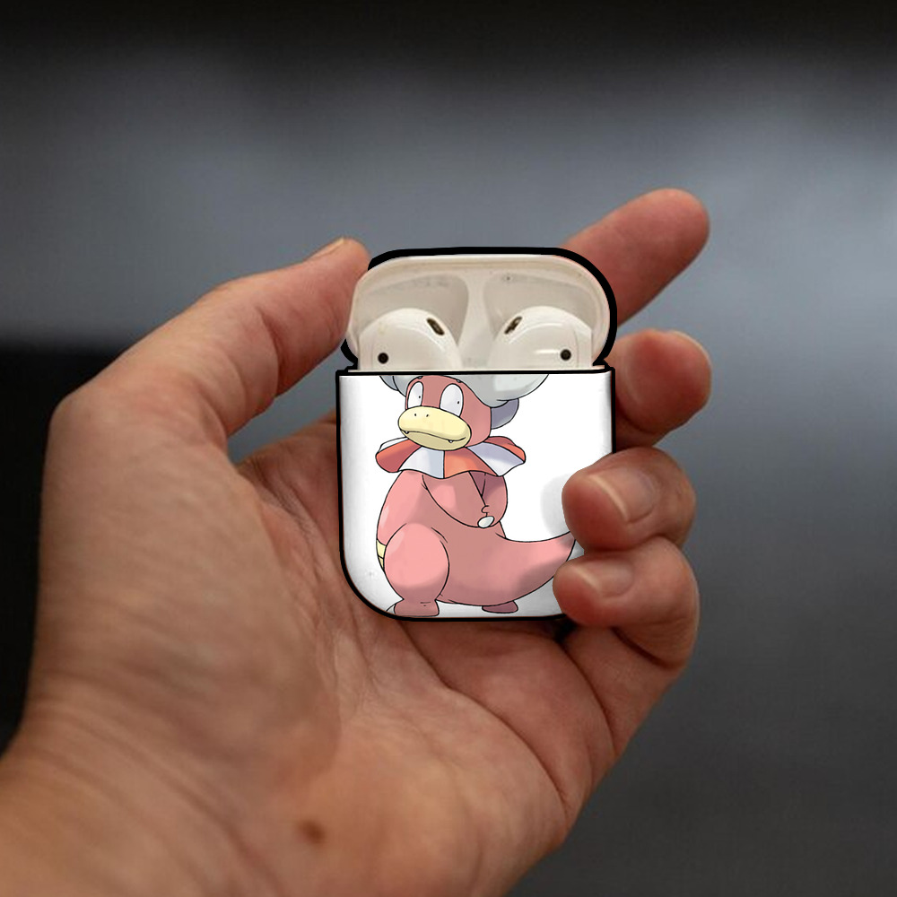 ポケットモンスター Pokémon AirPods 第2世代保護ケース ハードシェル ブラック 耐衝撃・防指紋・カラビナ付き