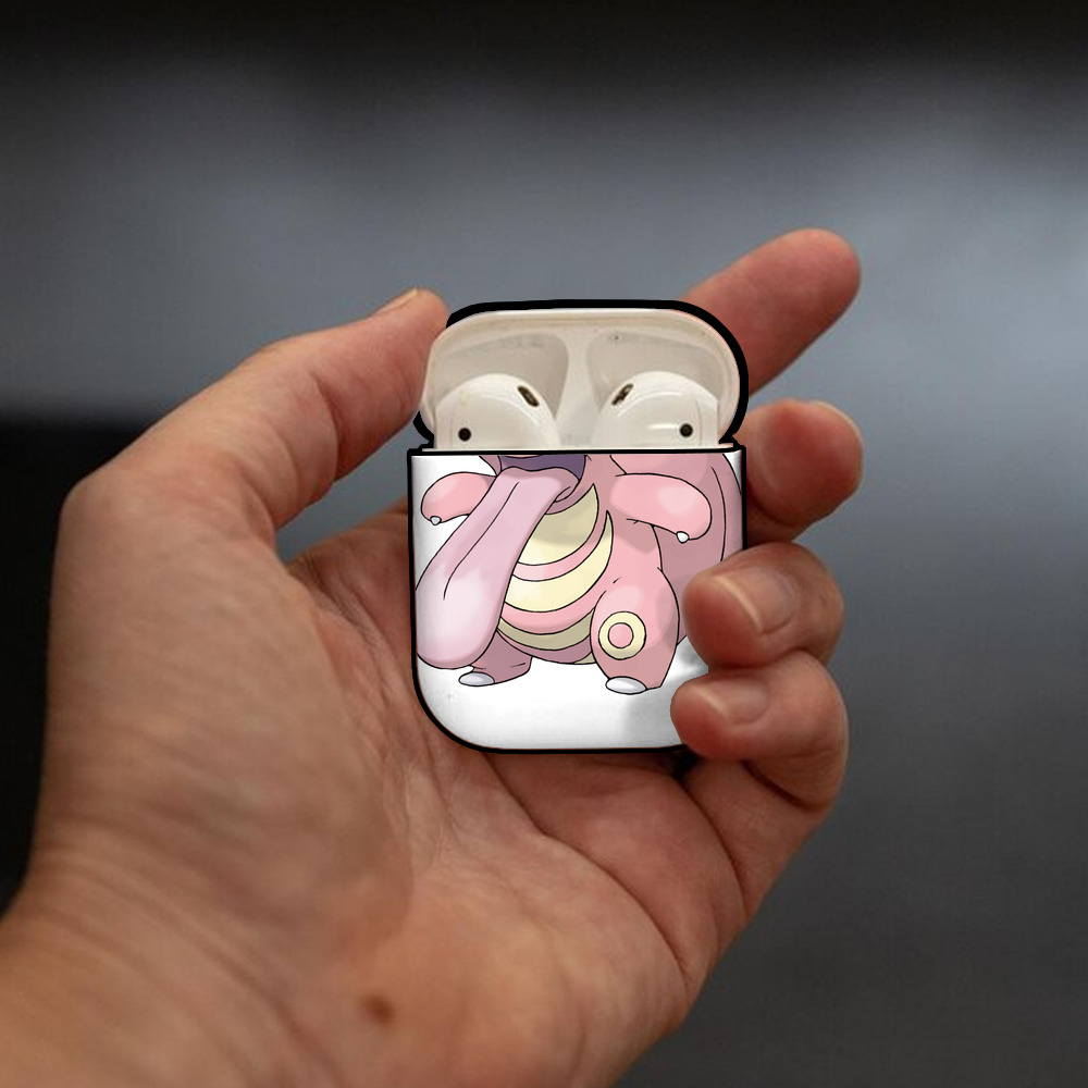 ポケットモンスター Pokémon AirPods 第2世代保護ケース ハードシェル ブラック 耐衝撃・防指紋・カラビナ付き