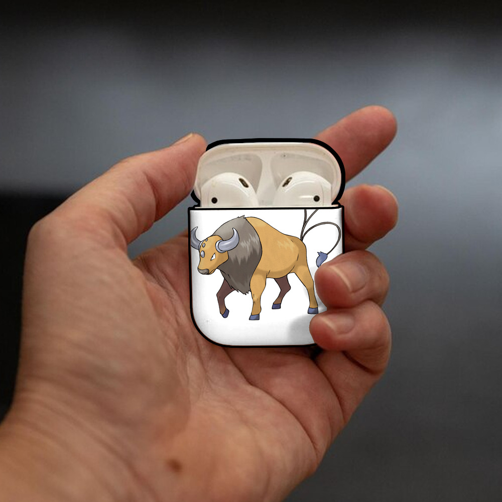 ポケットモンスター Pokémon AirPods 第2世代保護ケース ハードシェル ブラック 耐衝撃・防指紋・カラビナ付き