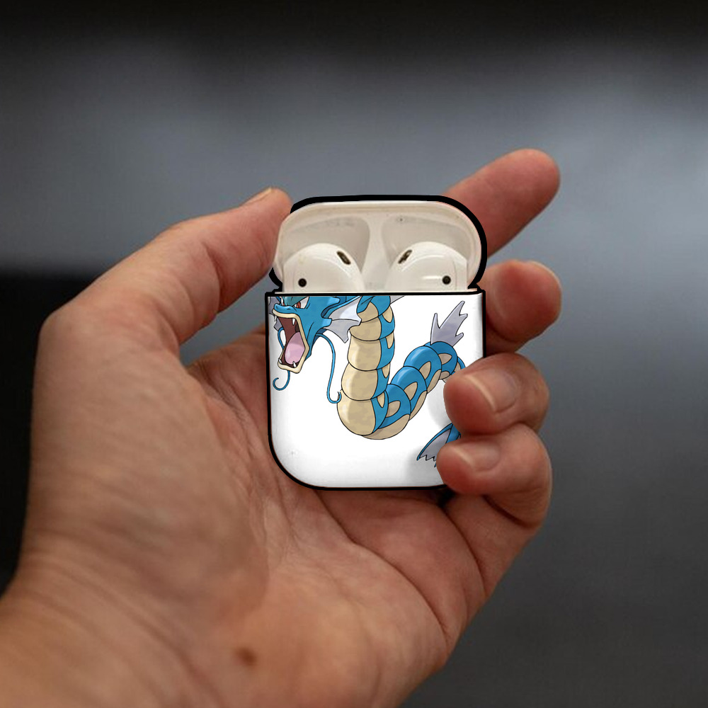 ポケットモンスター Pokémon AirPods 第2世代保護ケース ハードシェル ブラック 耐衝撃・防指紋・カラビナ付き
