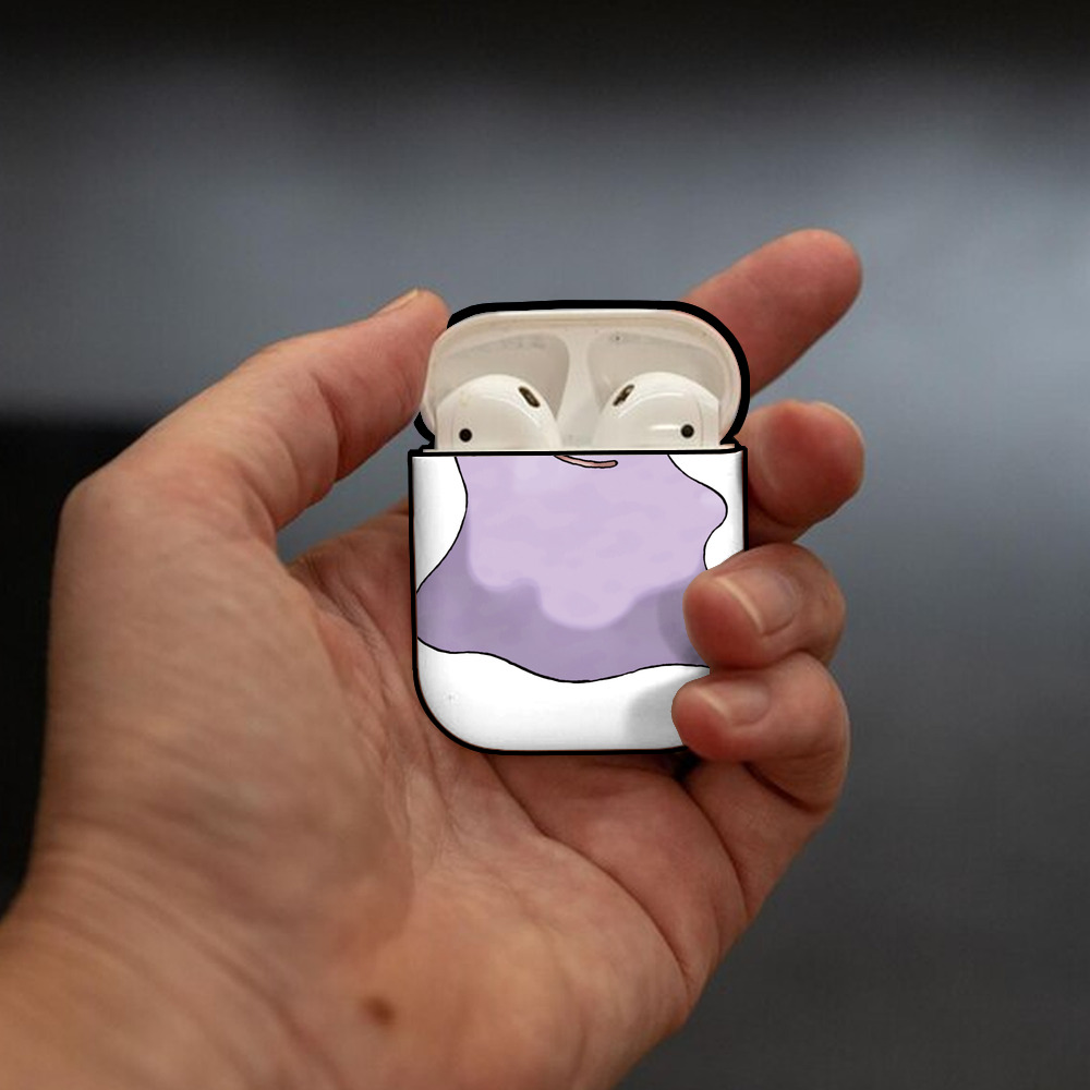 ポケットモンスター Pokémon AirPods 第2世代保護ケース ハードシェル ブラック 耐衝撃・防指紋・カラビナ付き