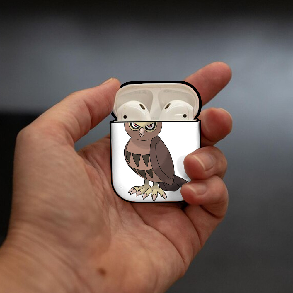ポケットモンスター Pokémon AirPods 第2世代保護ケース ハードシェル ブラック 耐衝撃・防指紋・カラビナ付き