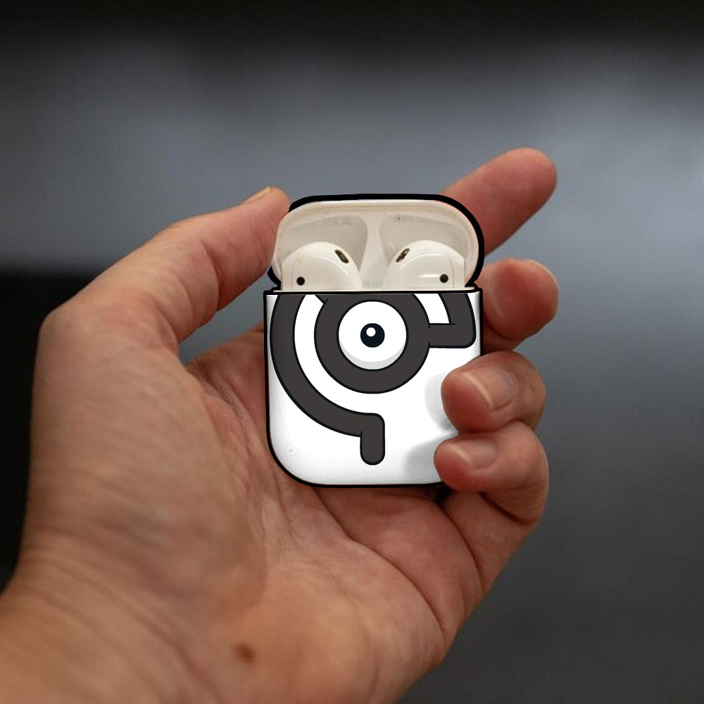ポケットモンスター Pokémon AirPods 第2世代保護ケース ハードシェル ブラック 耐衝撃・防指紋・カラビナ付き