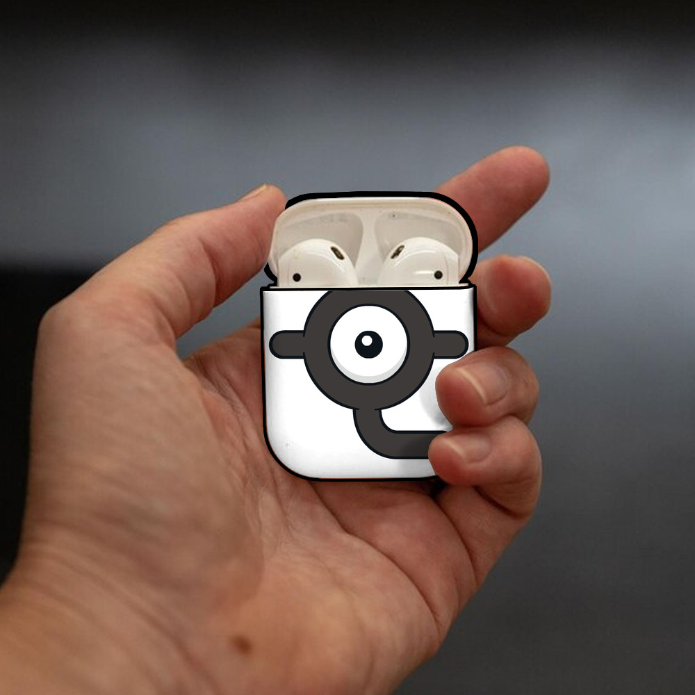 ポケットモンスター Pokémon AirPods 第2世代保護ケース ハードシェル ブラック 耐衝撃・防指紋・カラビナ付き