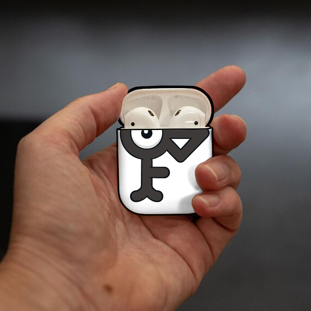 ポケットモンスター Pokémon AirPods 第2世代保護ケース ハードシェル ブラック 耐衝撃・防指紋・カラビナ付き