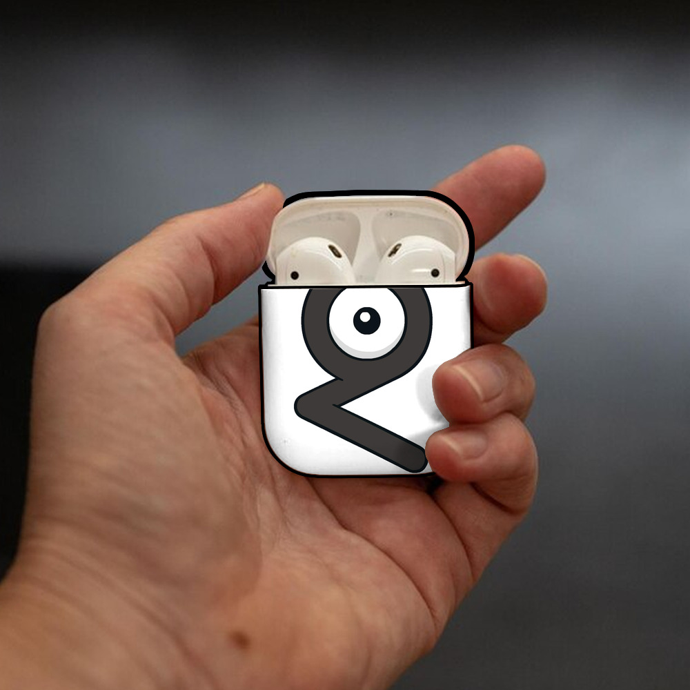 ポケットモンスター Pokémon AirPods 第2世代保護ケース ハードシェル ブラック 耐衝撃・防指紋・カラビナ付き
