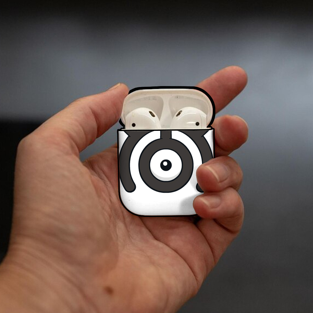 ポケットモンスター Pokémon AirPods 第2世代保護ケース ハードシェル ブラック 耐衝撃・防指紋・カラビナ付き