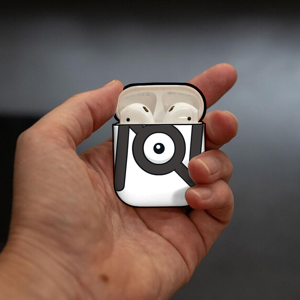 ポケットモンスター Pokémon AirPods 第2世代保護ケース ハードシェル ブラック 耐衝撃・防指紋・カラビナ付き