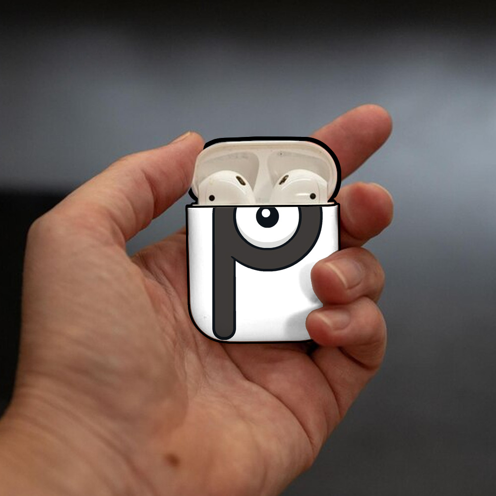 ポケットモンスター Pokémon AirPods 第2世代保護ケース ハードシェル ブラック 耐衝撃・防指紋・カラビナ付き