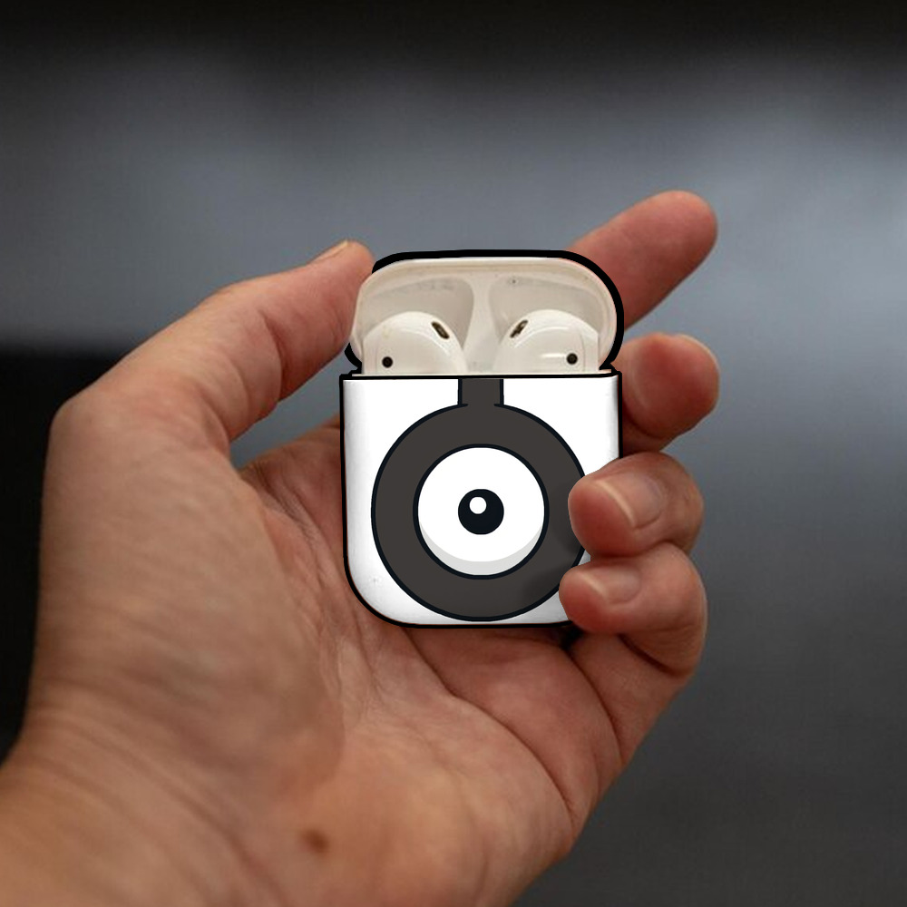 ポケットモンスター Pokémon AirPods 第2世代保護ケース ハードシェル ブラック 耐衝撃・防指紋・カラビナ付き