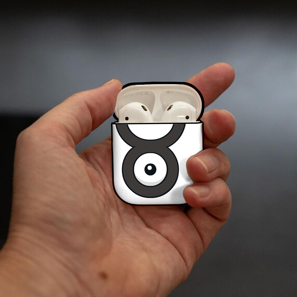 ポケットモンスター Pokémon AirPods 第2世代保護ケース ハードシェル ブラック 耐衝撃・防指紋・カラビナ付き