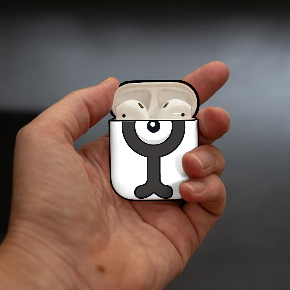 ポケットモンスター Pokémon AirPods 第2世代保護ケース ハードシェル ブラック 耐衝撃・防指紋・カラビナ付き