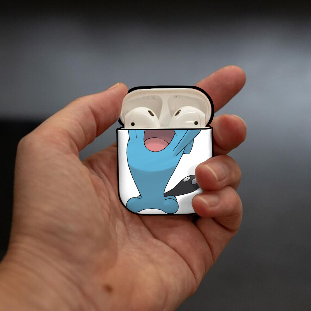 ポケットモンスター Pokémon AirPods 第2世代保護ケース ハードシェル ブラック 耐衝撃・防指紋・カラビナ付き