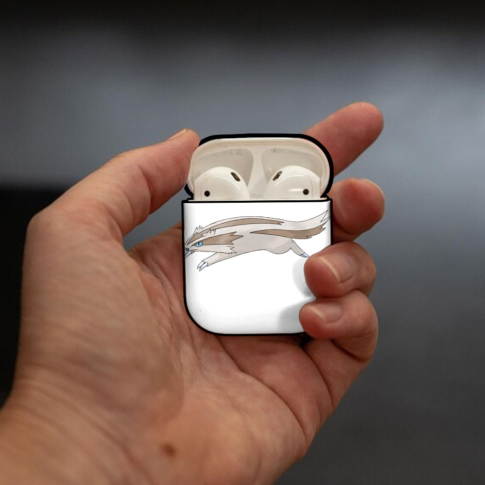 ポケットモンスター Pokémon AirPods 第2世代保護ケース ハードシェル ブラック 耐衝撃・防指紋・カラビナ付き