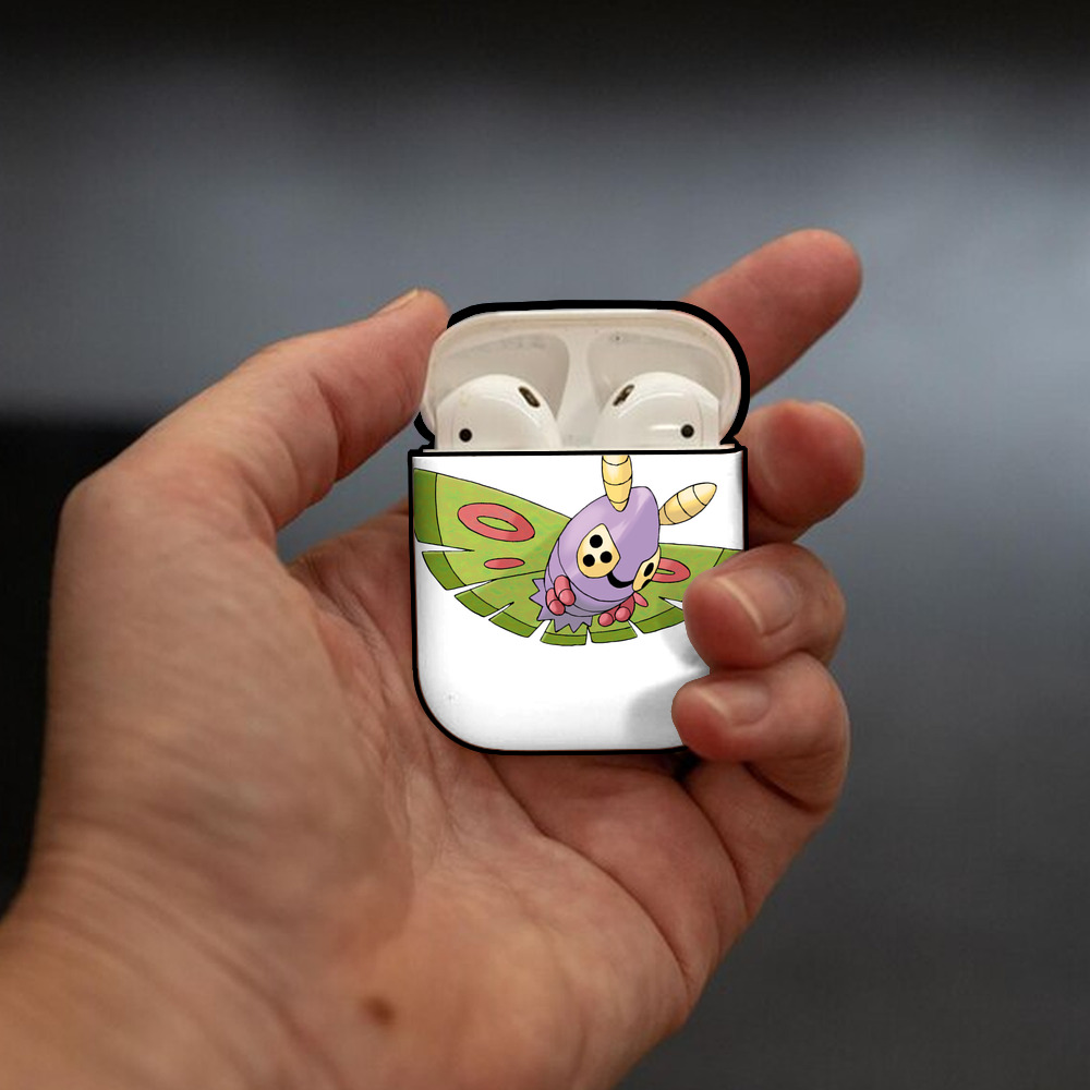 ポケットモンスター Pokémon AirPods 第2世代保護ケース ハードシェル ブラック 耐衝撃・防指紋・カラビナ付き
