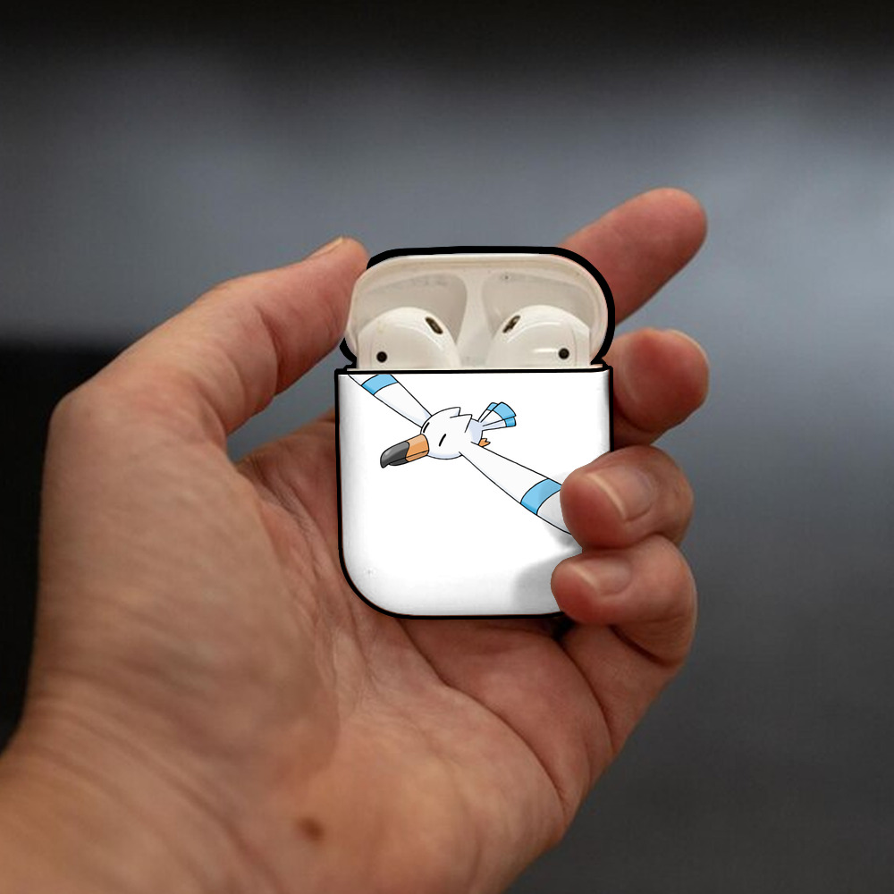 ポケットモンスター Pokémon AirPods 第2世代保護ケース ハードシェル ブラック 耐衝撃・防指紋・カラビナ付き