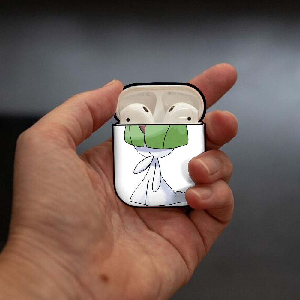 ポケットモンスター Pokémon AirPods 第2世代保護ケース ハードシェル ブラック 耐衝撃・防指紋・カラビナ付き