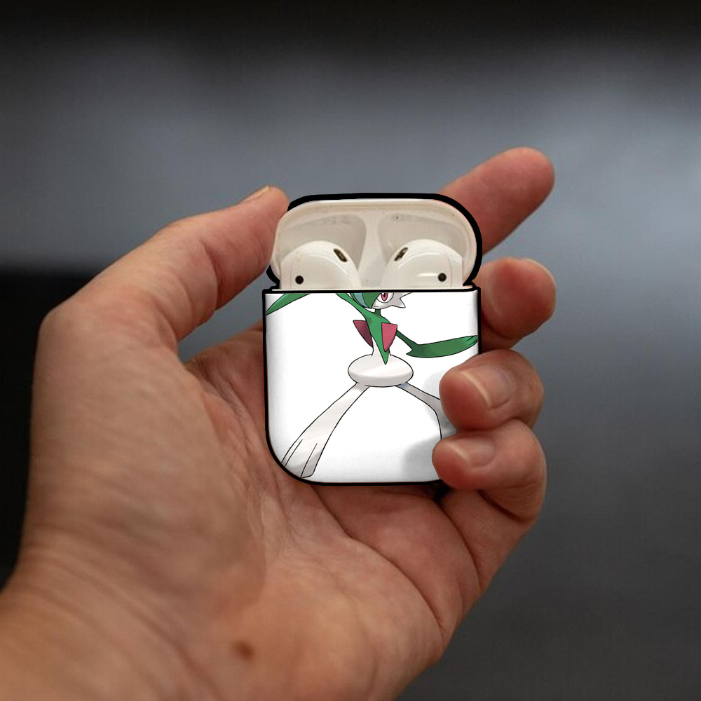 ポケットモンスター Pokémon AirPods 第2世代保護ケース ハードシェル ブラック 耐衝撃・防指紋・カラビナ付き