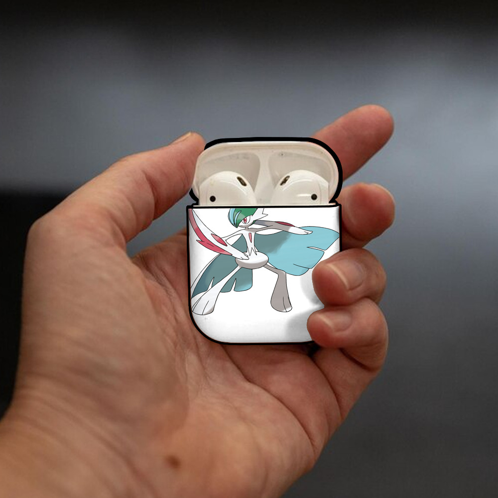 ポケットモンスター Pokémon AirPods 第2世代保護ケース ハードシェル ブラック 耐衝撃・防指紋・カラビナ付き