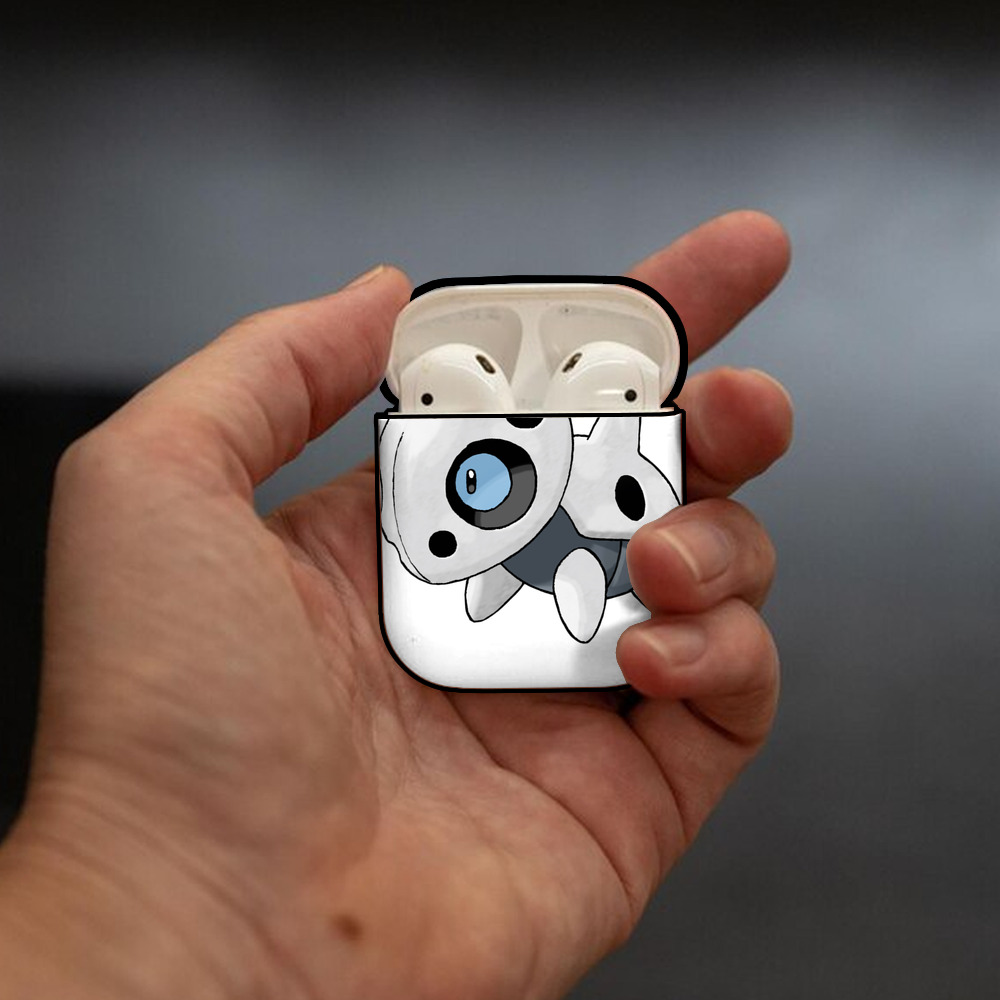 ポケットモンスター Pokémon AirPods 第2世代保護ケース ハードシェル ブラック 耐衝撃・防指紋・カラビナ付き