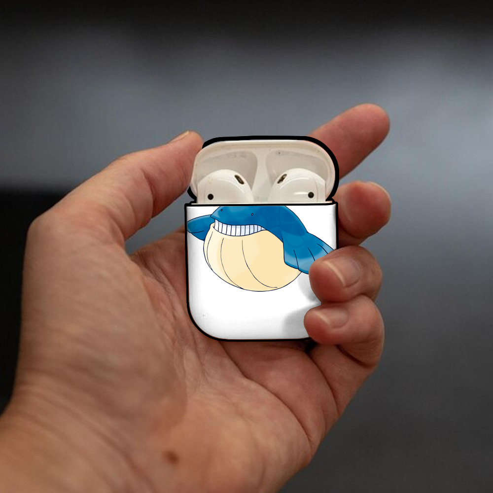ポケットモンスター Pokémon AirPods 第2世代保護ケース ハードシェル ブラック 耐衝撃・防指紋・カラビナ付き