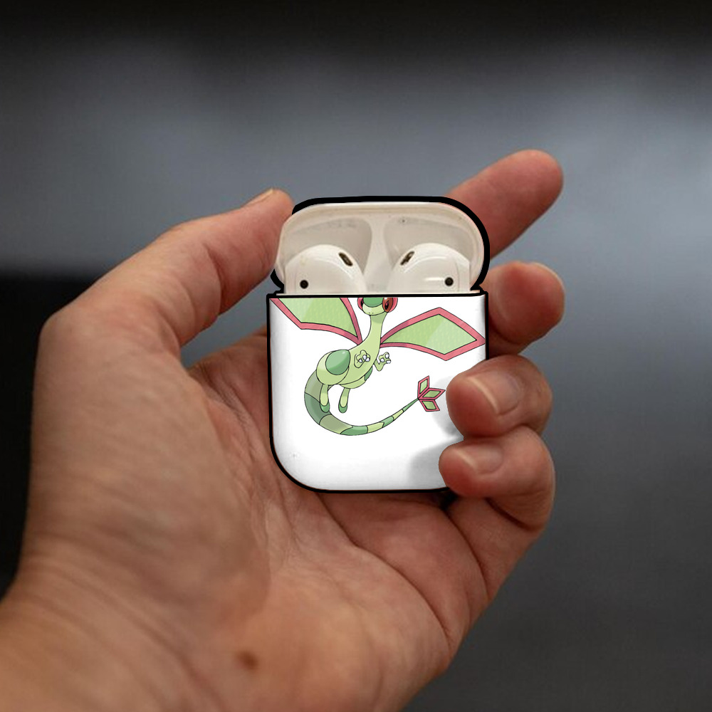 ポケットモンスター Pokémon AirPods 第2世代保護ケース ハードシェル ブラック 耐衝撃・防指紋・カラビナ付き