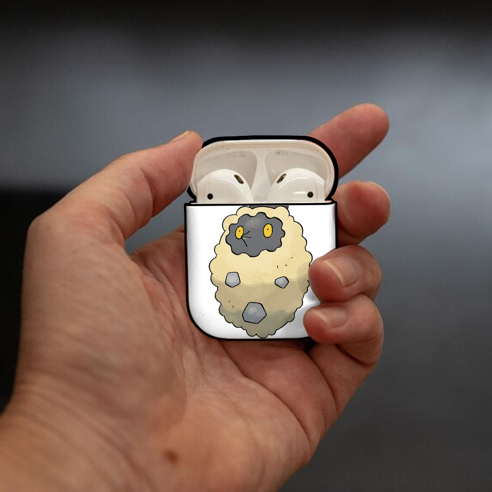 ポケットモンスター Pokémon AirPods 第2世代保護ケース ハードシェル ブラック 耐衝撃・防指紋・カラビナ付き