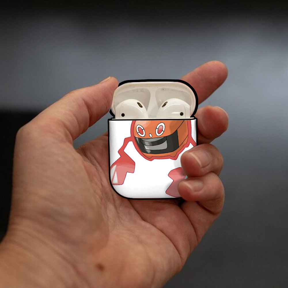 ポケットモンスター Pokémon AirPods 第2世代保護ケース ハードシェル ブラック 耐衝撃・防指紋・カラビナ付き