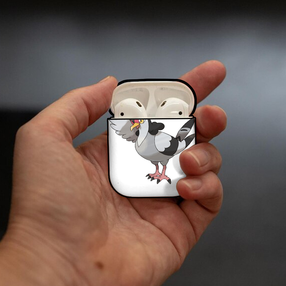 ポケットモンスター Pokémon AirPods 第2世代保護ケース ハードシェル ブラック 耐衝撃・防指紋・カラビナ付き