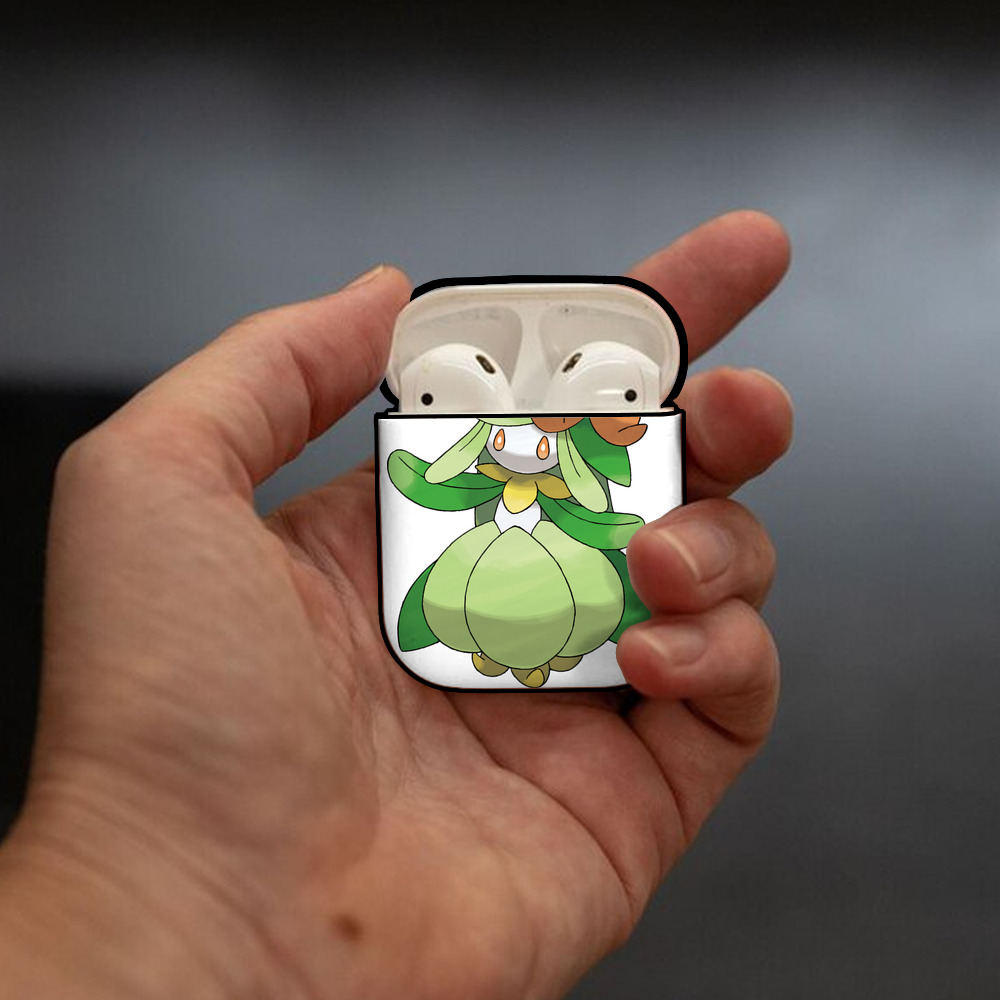 ポケットモンスター Pokémon AirPods 第2世代保護ケース ハードシェル ブラック 耐衝撃・防指紋・カラビナ付き