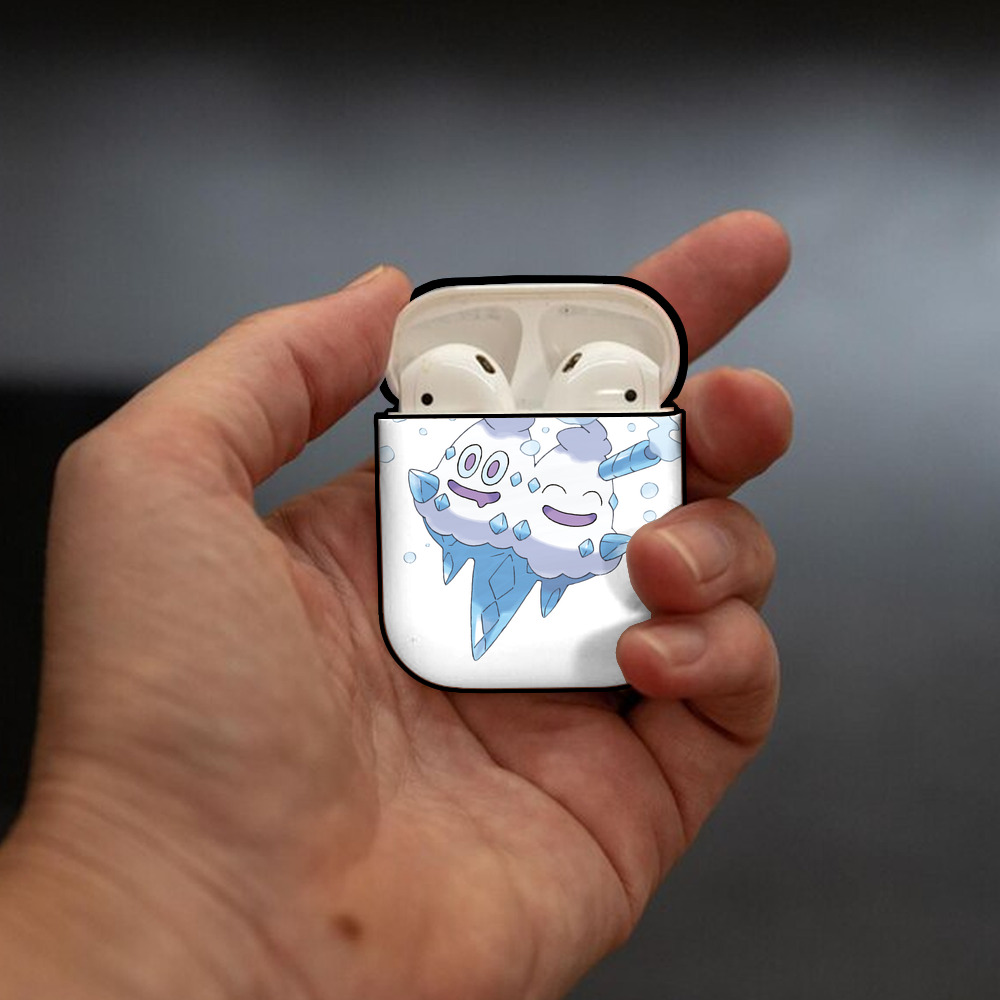 ポケットモンスター Pokémon AirPods 第2世代保護ケース ハードシェル ブラック 耐衝撃・防指紋・カラビナ付き