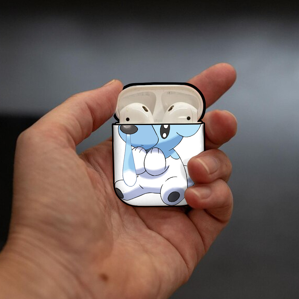 ポケットモンスター Pokémon AirPods 第2世代保護ケース ハードシェル ブラック 耐衝撃・防指紋・カラビナ付き