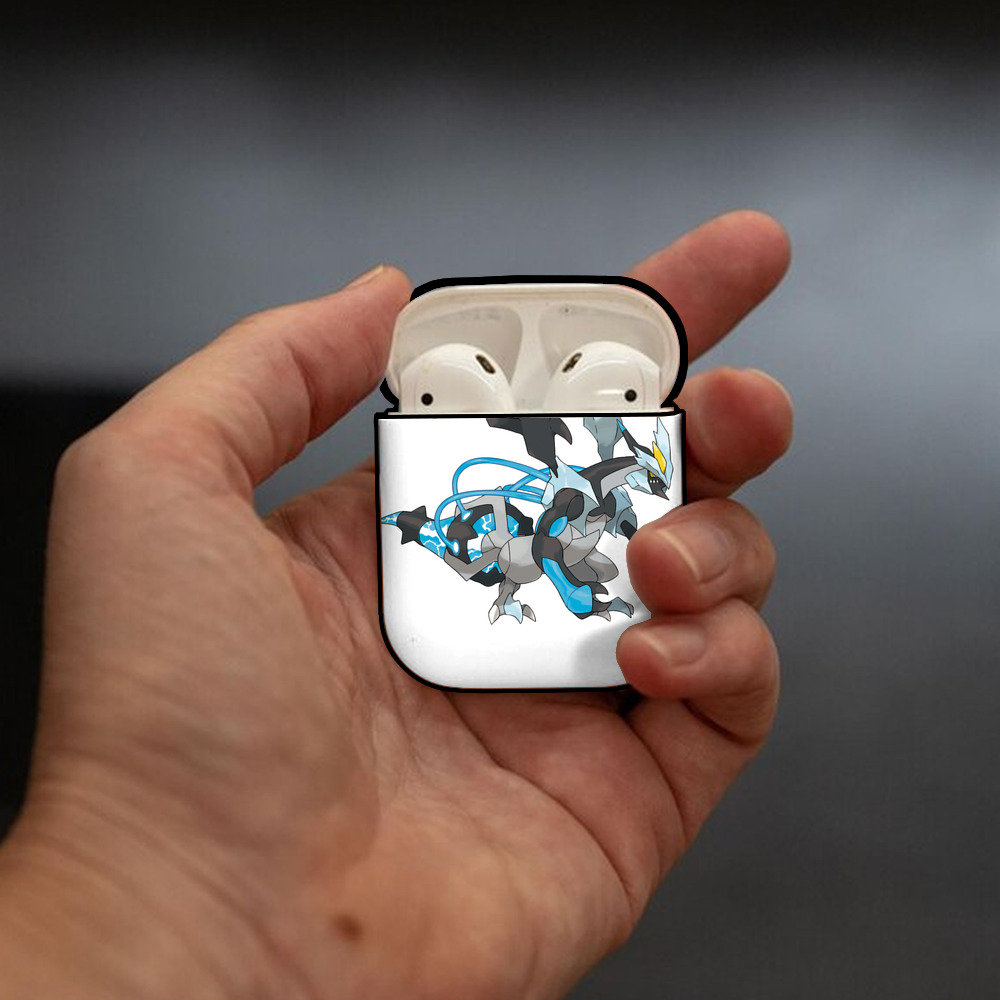 ポケットモンスター Pokémon AirPods 第2世代保護ケース ハードシェル ブラック 耐衝撃・防指紋・カラビナ付き