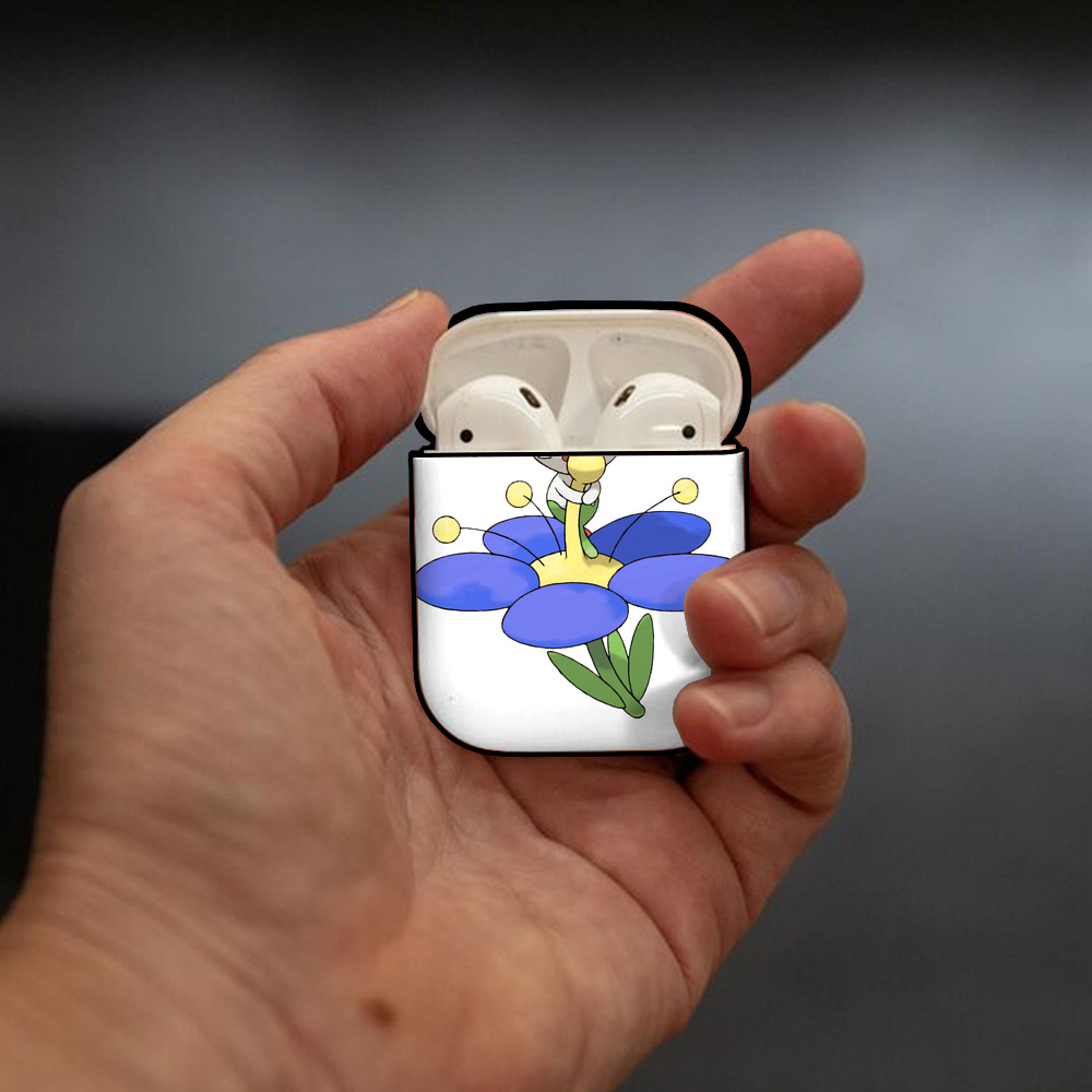 ポケットモンスター Pokémon AirPods 第2世代保護ケース ハードシェル ブラック 耐衝撃・防指紋・カラビナ付き