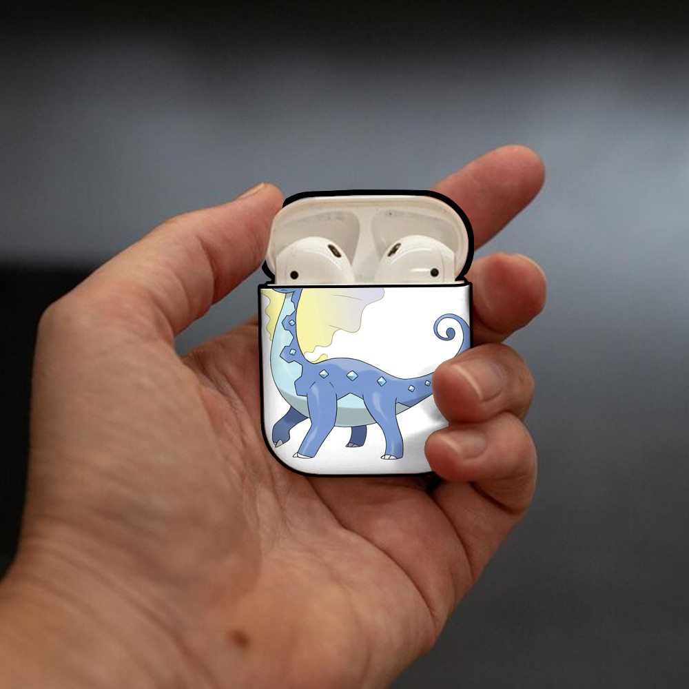 ポケットモンスター Pokémon AirPods 第2世代保護ケース ハードシェル ブラック 耐衝撃・防指紋・カラビナ付き