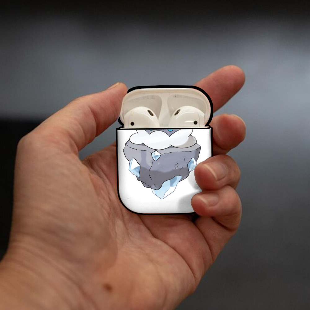 ポケットモンスター Pokémon AirPods 第2世代保護ケース ハードシェル ブラック 耐衝撃・防指紋・カラビナ付き