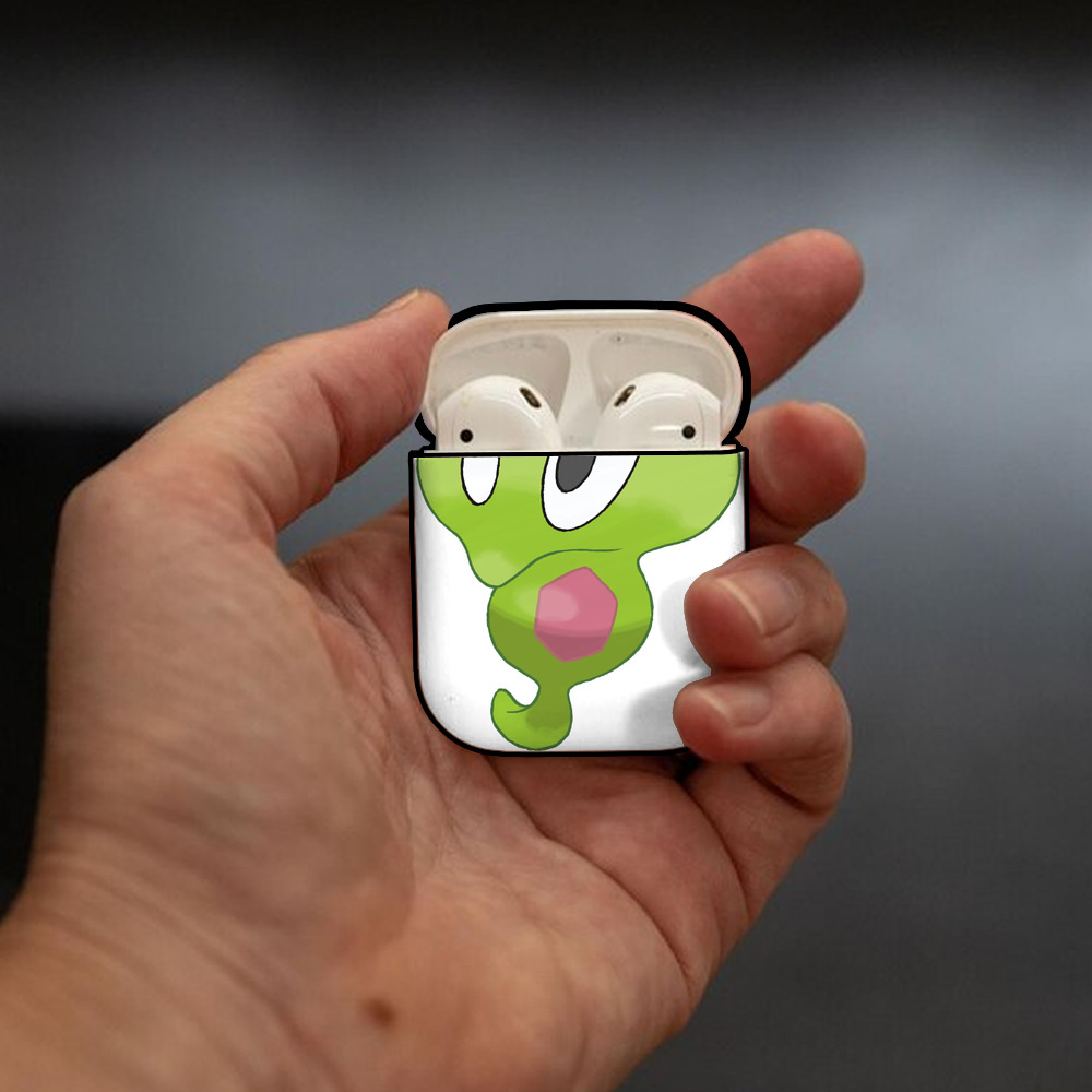 ポケットモンスター Pokémon AirPods 第2世代保護ケース ハードシェル ブラック 耐衝撃・防指紋・カラビナ付き