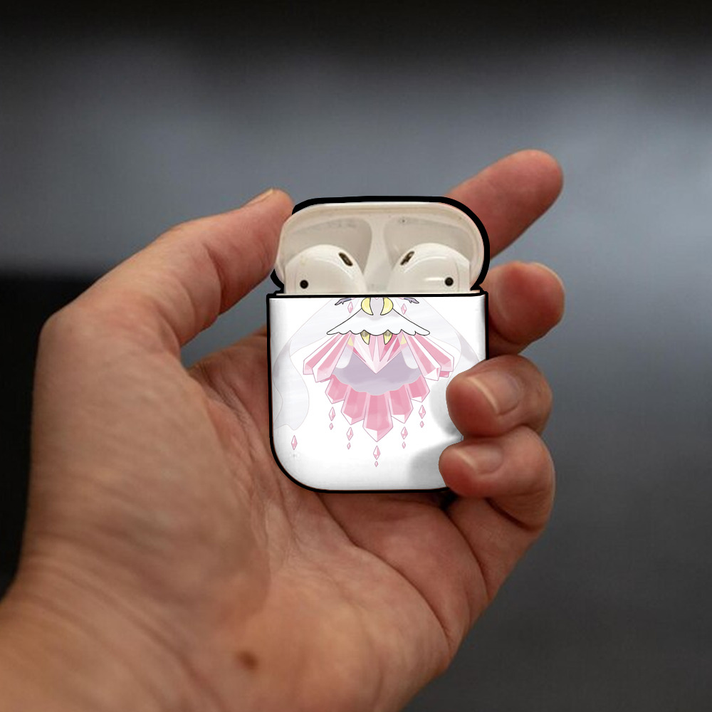 ポケットモンスター Pokémon AirPods 第2世代保護ケース ハードシェル ブラック 耐衝撃・防指紋・カラビナ付き