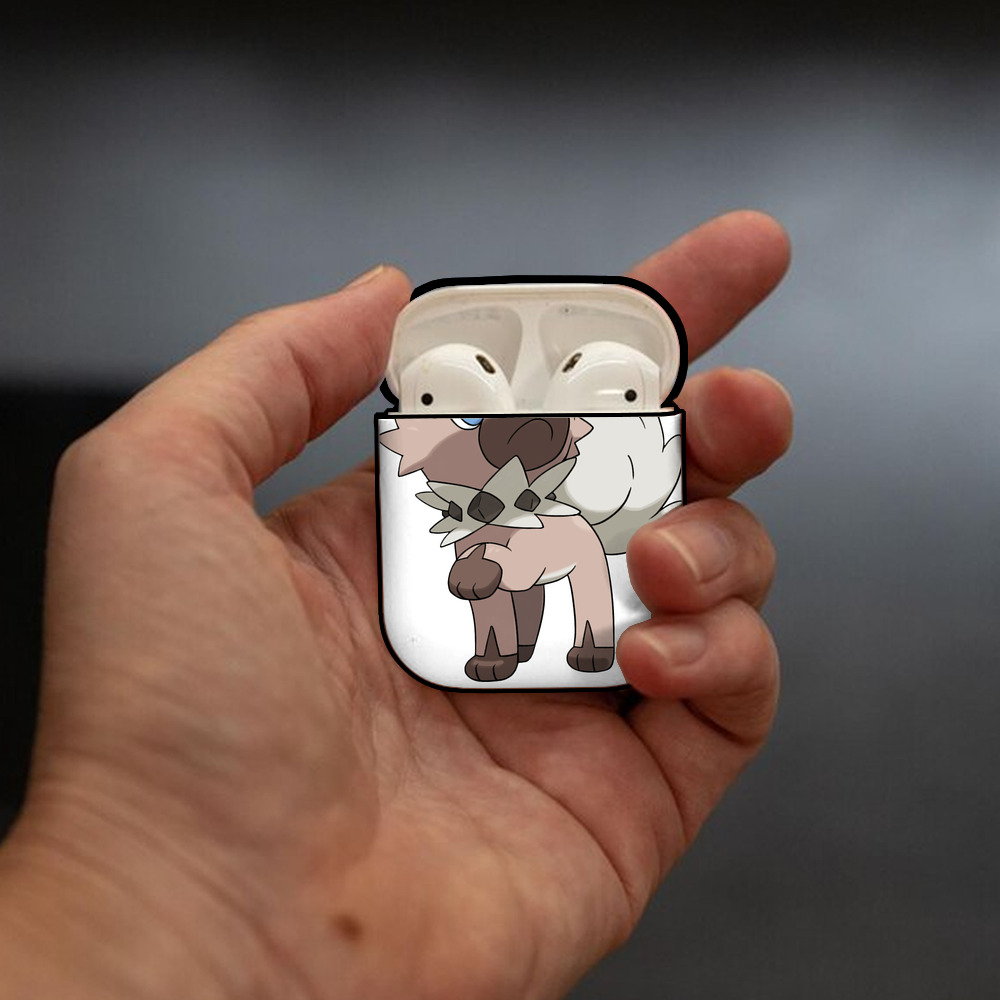 ポケットモンスター Pokémon AirPods 第2世代保護ケース ハードシェル ブラック 耐衝撃・防指紋・カラビナ付き