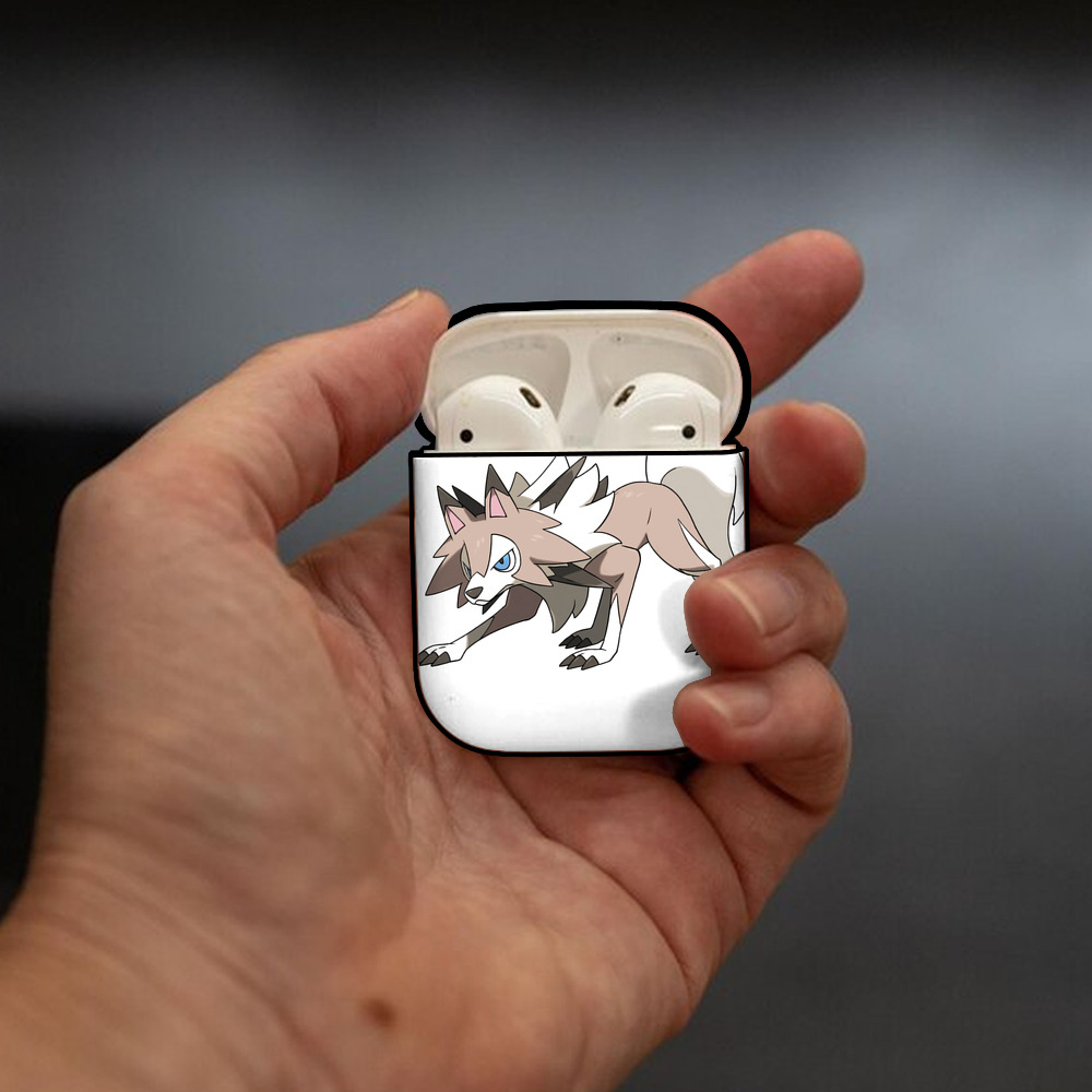 ポケットモンスター Pokémon AirPods 第2世代保護ケース ハードシェル ブラック 耐衝撃・防指紋・カラビナ付き