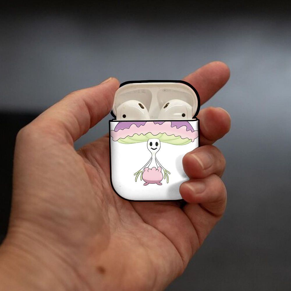 ポケットモンスター Pokémon AirPods 第2世代保護ケース ハードシェル ブラック 耐衝撃・防指紋・カラビナ付き