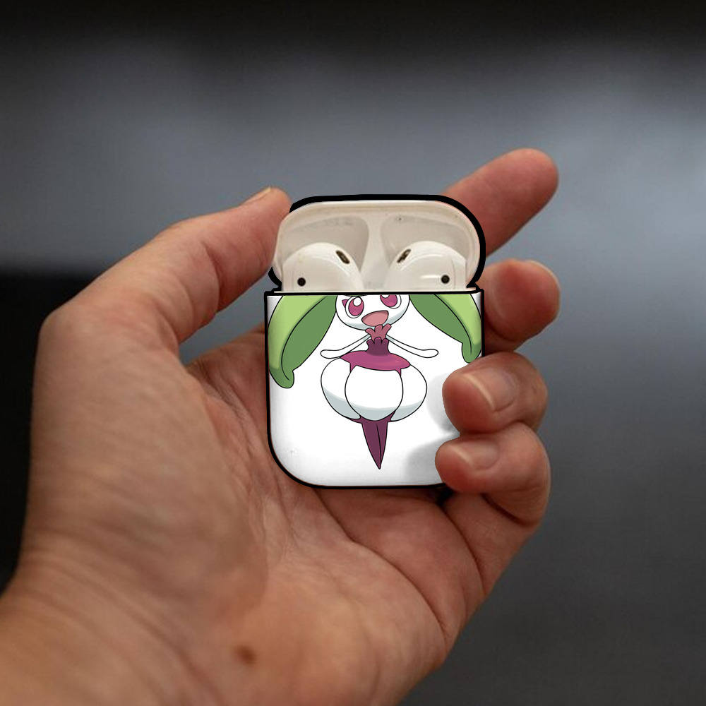 ポケットモンスター Pokémon AirPods 第2世代保護ケース ハードシェル ブラック 耐衝撃・防指紋・カラビナ付き