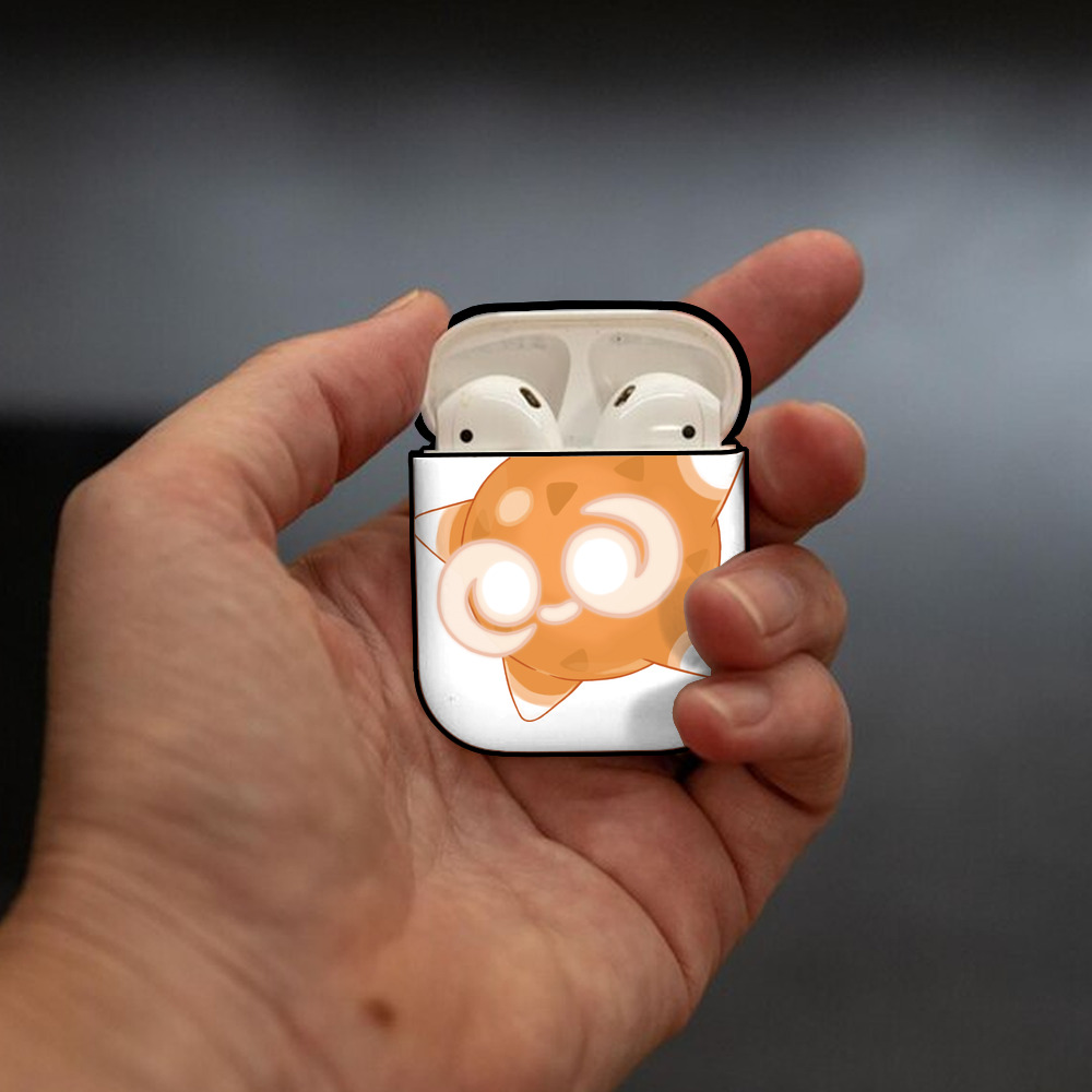 ポケットモンスター Pokémon AirPods 第2世代保護ケース ハードシェル ブラック 耐衝撃・防指紋・カラビナ付き