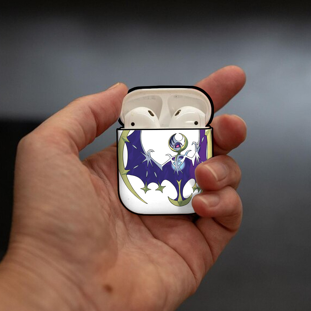 ポケットモンスター Pokémon AirPods 第2世代保護ケース ハードシェル ブラック 耐衝撃・防指紋・カラビナ付き