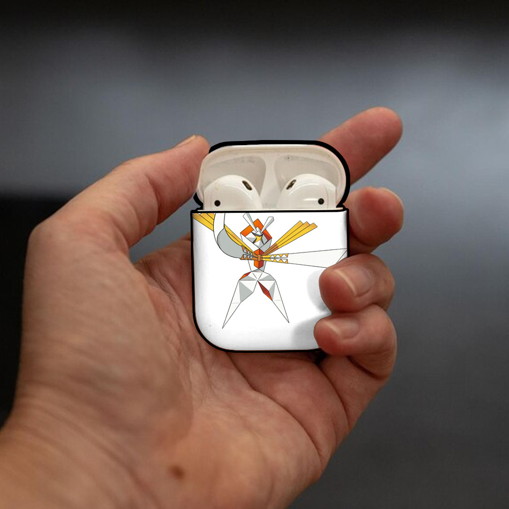 ポケットモンスター Pokémon AirPods 第2世代保護ケース ハードシェル ブラック 耐衝撃・防指紋・カラビナ付き
