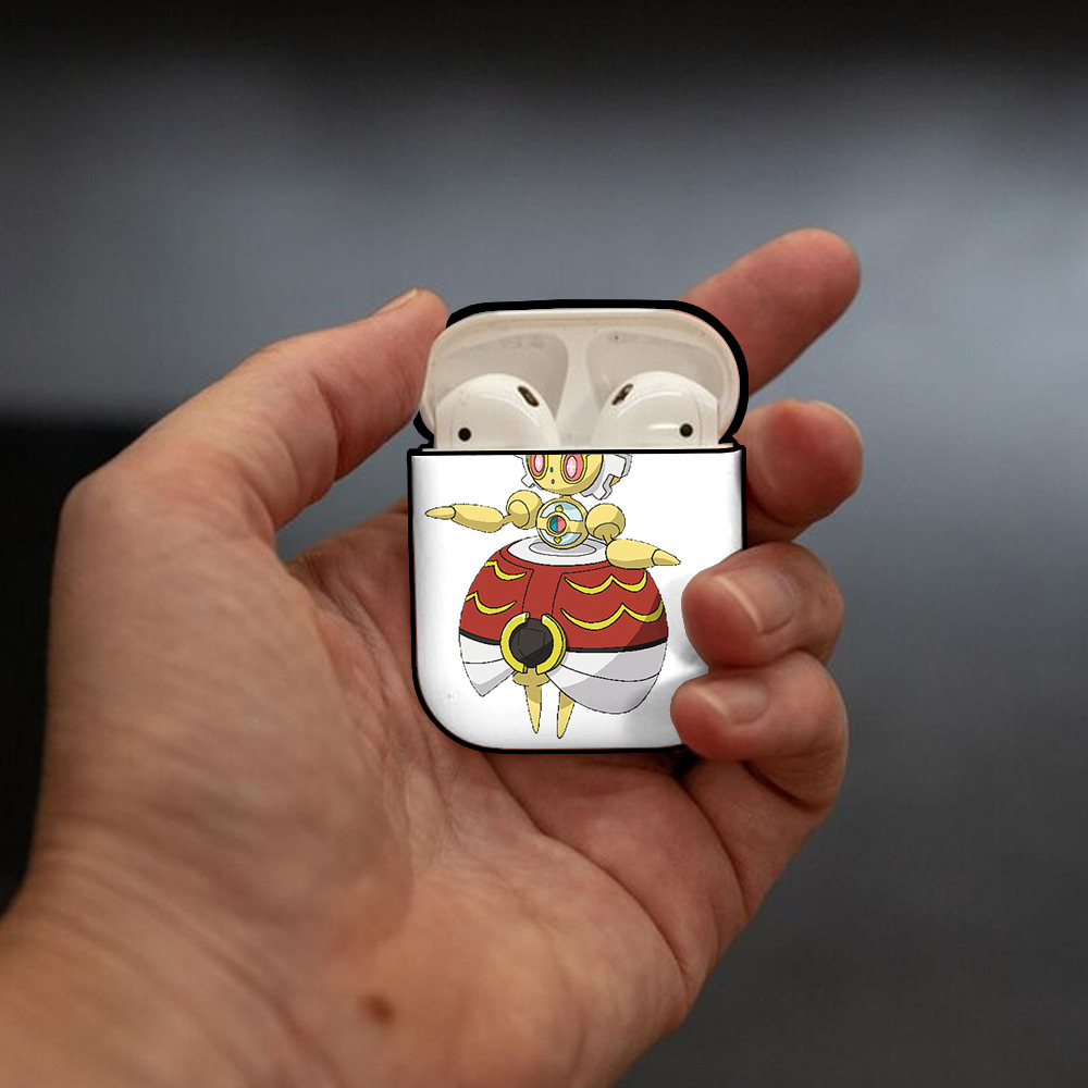 ポケットモンスター Pokémon AirPods 第2世代保護ケース ハードシェル ブラック 耐衝撃・防指紋・カラビナ付き