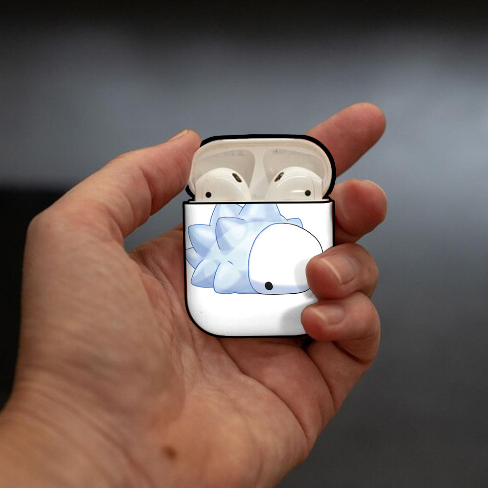 ポケットモンスター Pokémon AirPods 第2世代保護ケース ハードシェル ブラック 耐衝撃・防指紋・カラビナ付き