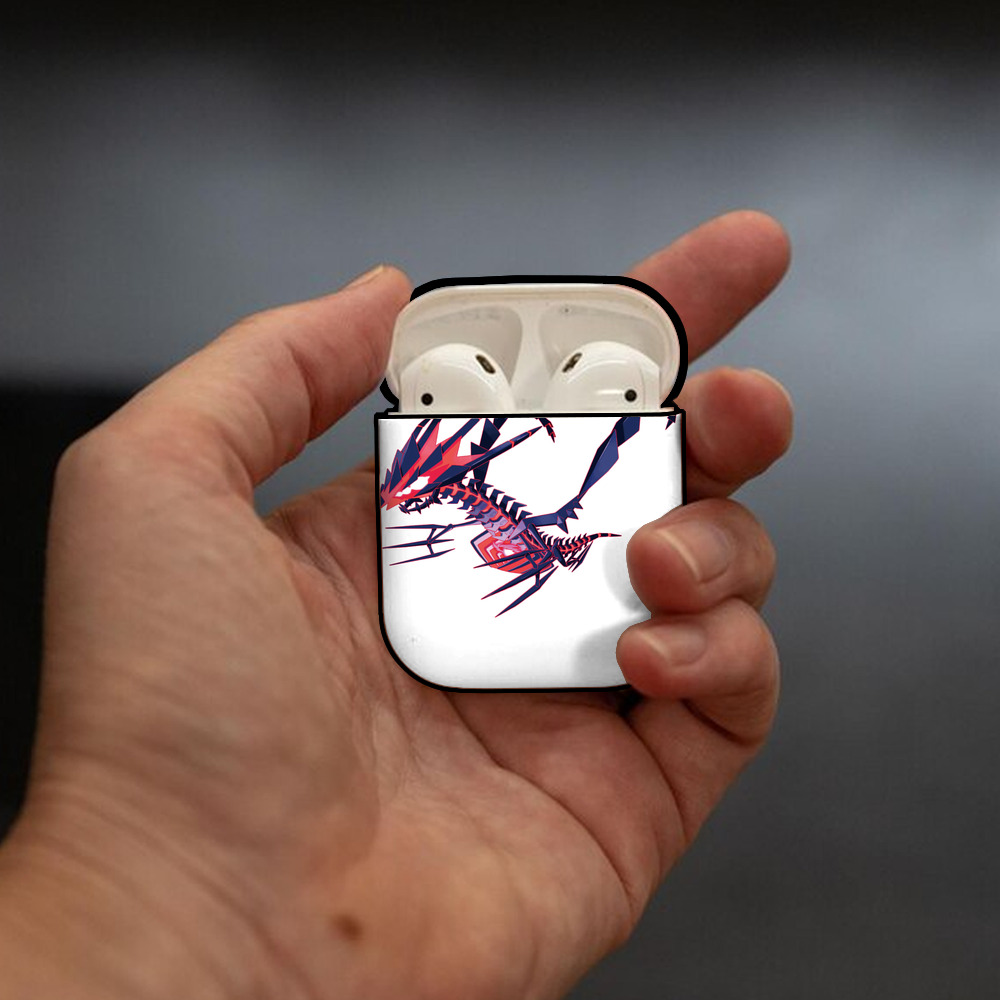ポケットモンスター Pokémon AirPods 第2世代保護ケース ハードシェル ブラック 耐衝撃・防指紋・カラビナ付き