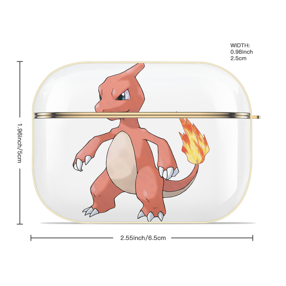ポケットモンスター Pokémon 【AirPods Pro用】ハードシェル保護ケース｜耐衝撃・防指紋・カラビナ付き商品仕様